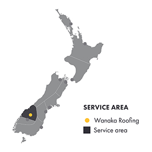 Freeman Service Area Map - Wanaka